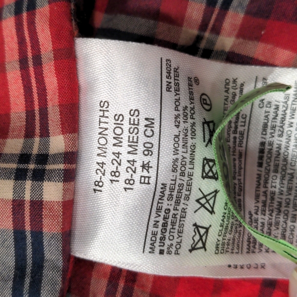 18-24M GAP Toggle Coat - Picture 8 of 10